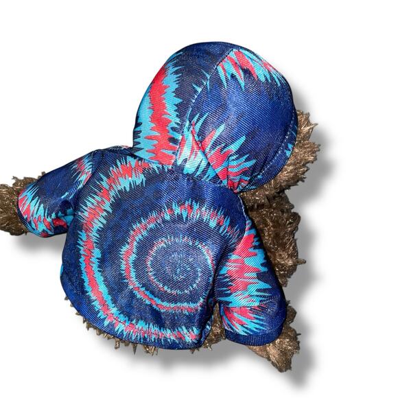 Boston Red Sox Plush Bear Hoodie Good Stuff Tie Dye Baseball MLB Nursery 14" - Picture 3 of 12